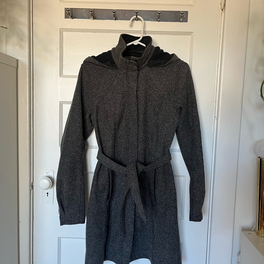 Lululemon hooded peacoat
